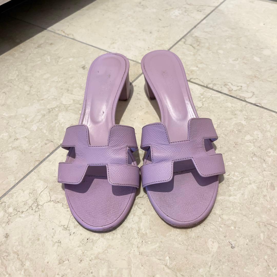 確実正規品　エルメス　オアジス HERMES（エルメス） （美品）エルメス オアジス サンダル 靴 #39.5