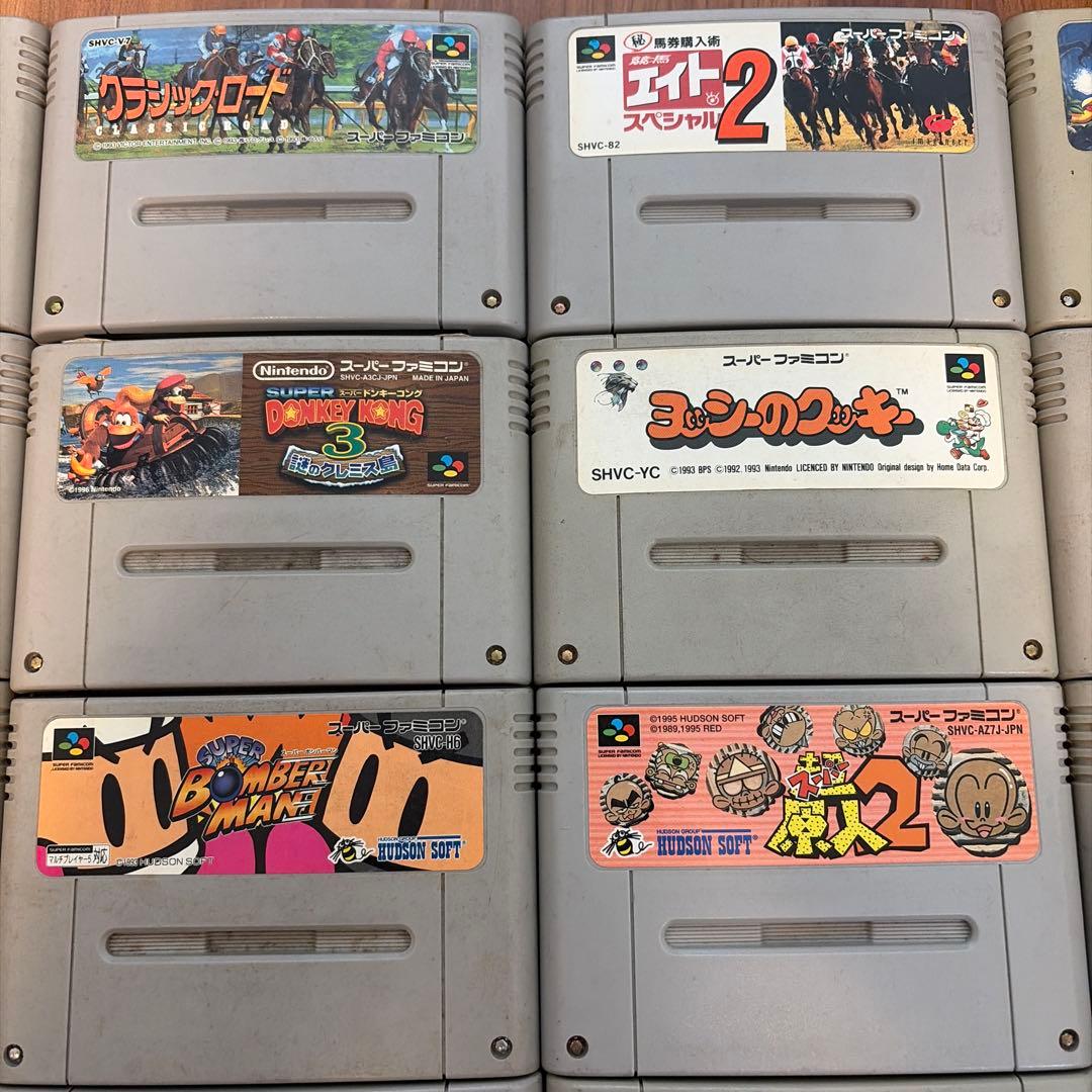 スーファミソフト 25本セット ジャンク品 - メルカリ