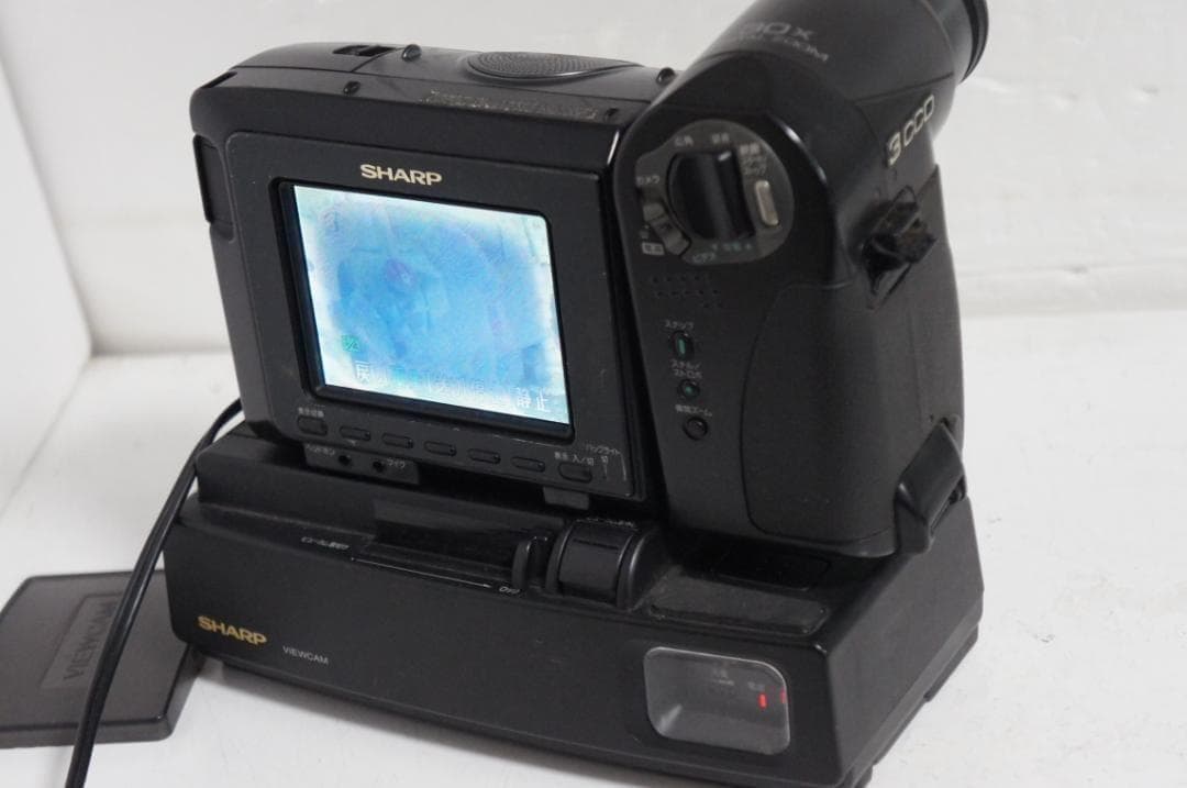 動作品☆シャープ VL HL100 Hi8 ビデオカメラ 8mm 0123 - メルカリ