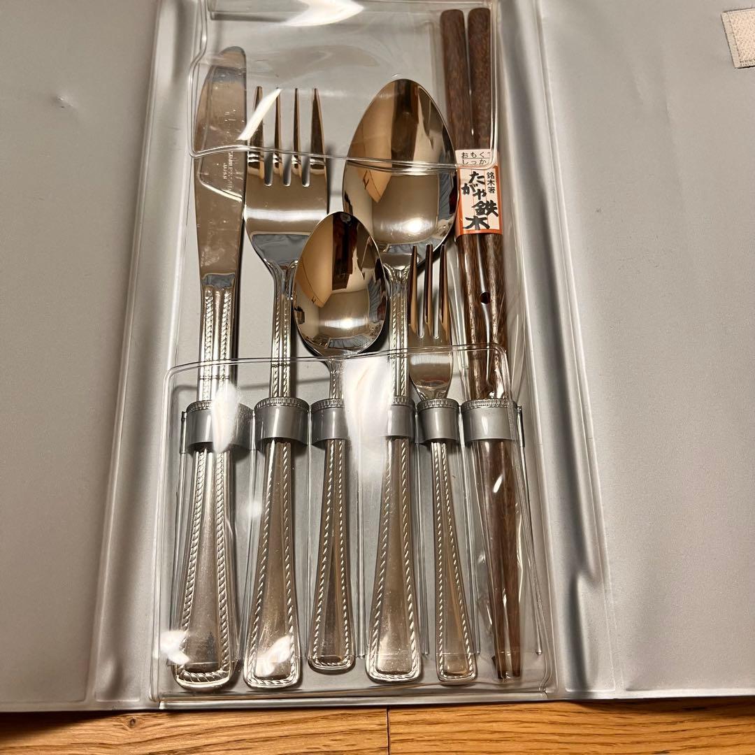 シルバー仕上げカトラリーセット 6点 - メルカリ