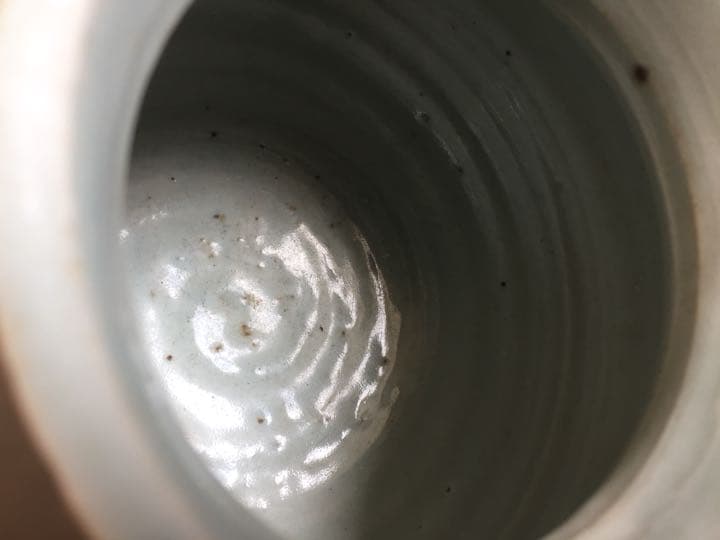 李朝 分院窯 白磁丸壷 本物保証 骨董 - メルカリ