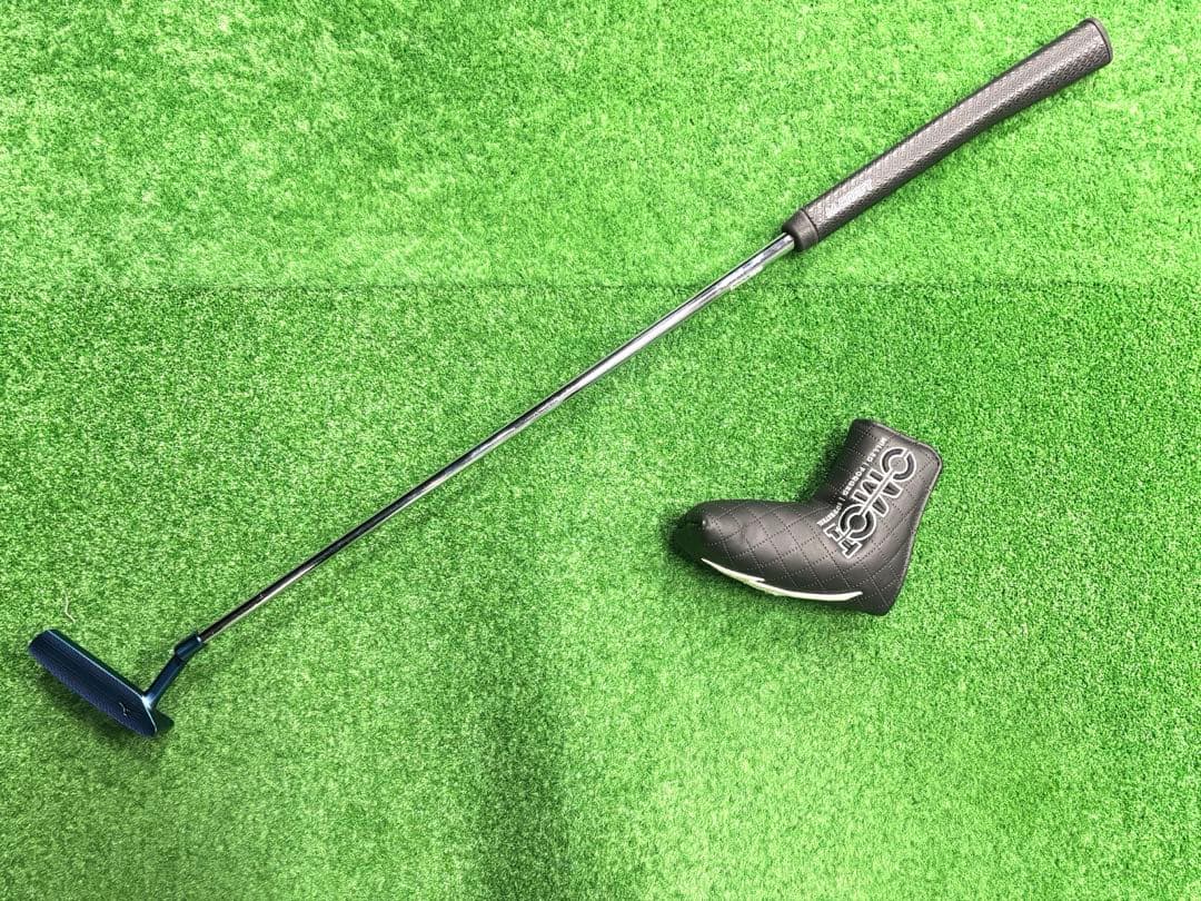 美品】ミズノ M.CRAFT OMOI No.04 ブルー パター 34インチ - メルカリ