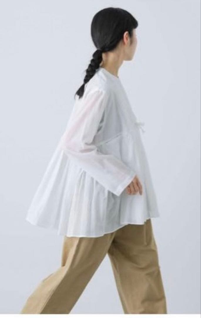 かぐれ コットンボイルアンガルカシャツ未使用に近いです♡ - メルカリ