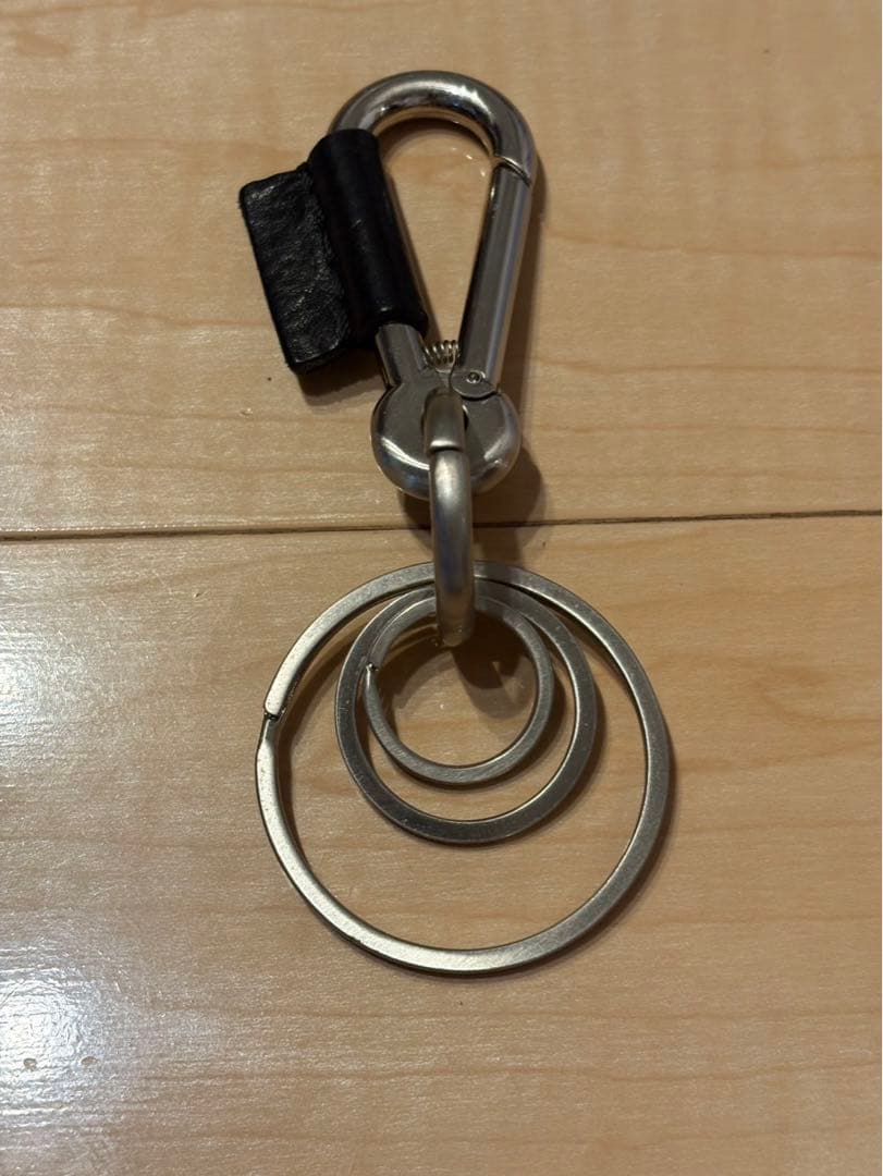 エンダースキーマ Hender Scheme カラビナ キーリング ブラック エンダースキーマ カラビナ / キーリング / デニム・Tシャツに (Hender