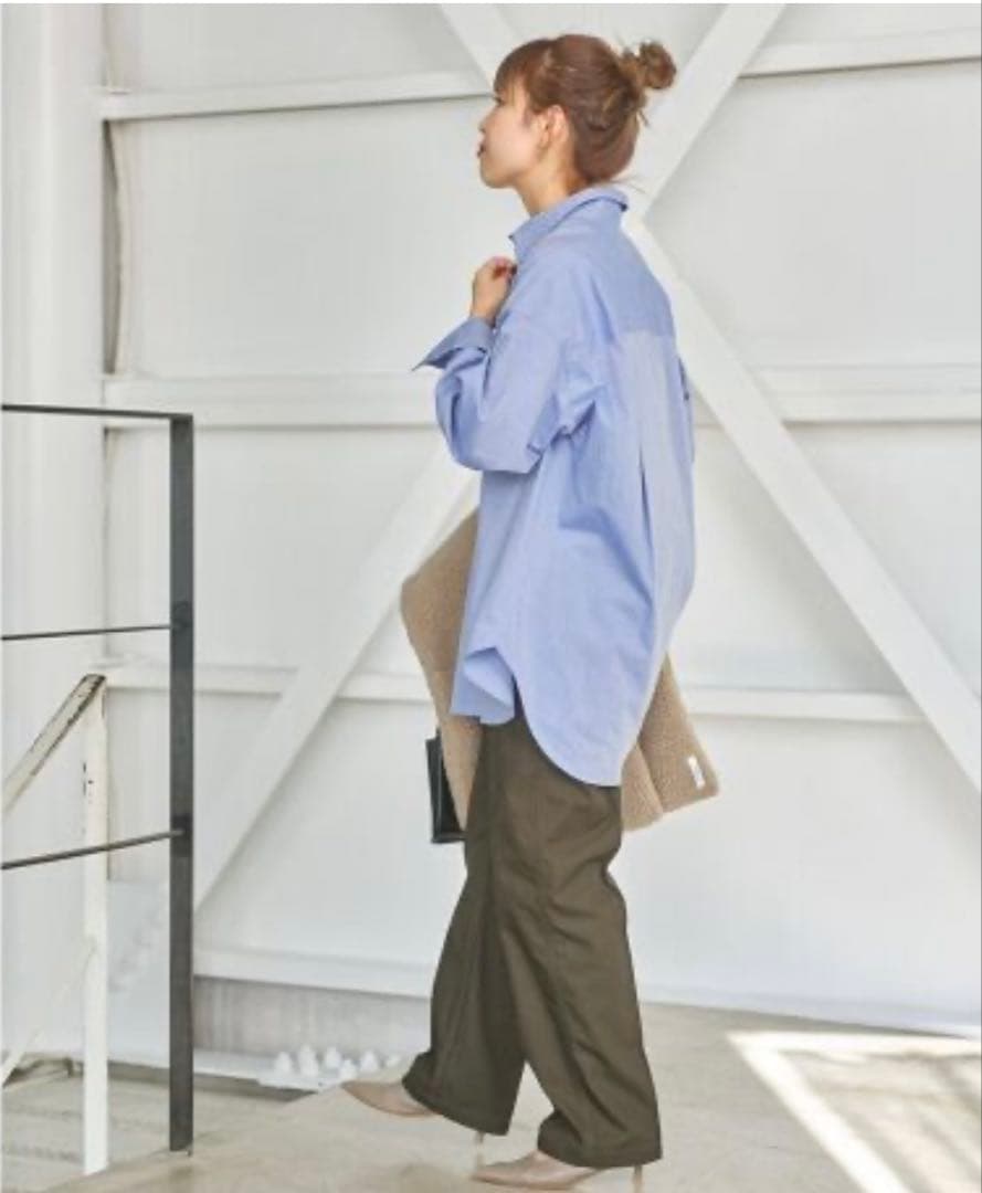 Spick&Span】50コットンオーバーシャツ - メルカリ