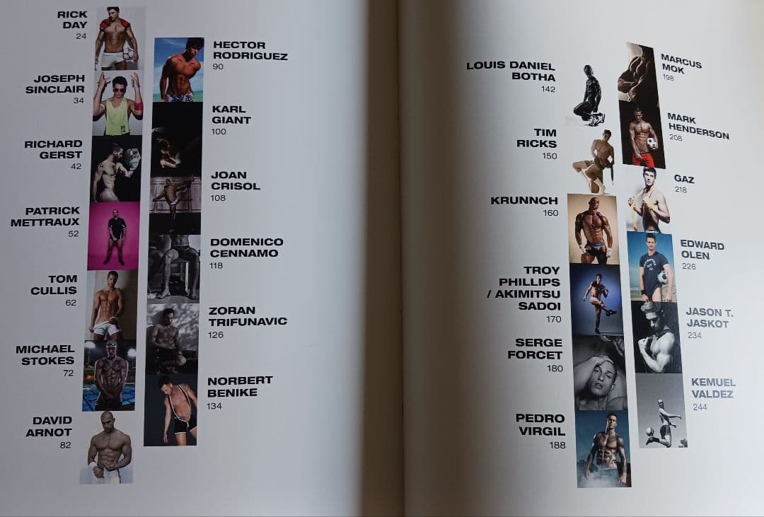 TURN ON SPORTS 男性写真集