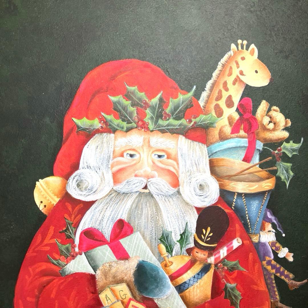 トールペイント作品　ひまわり　サンタクロース トールペイント～クリスマス - ひまわりだより