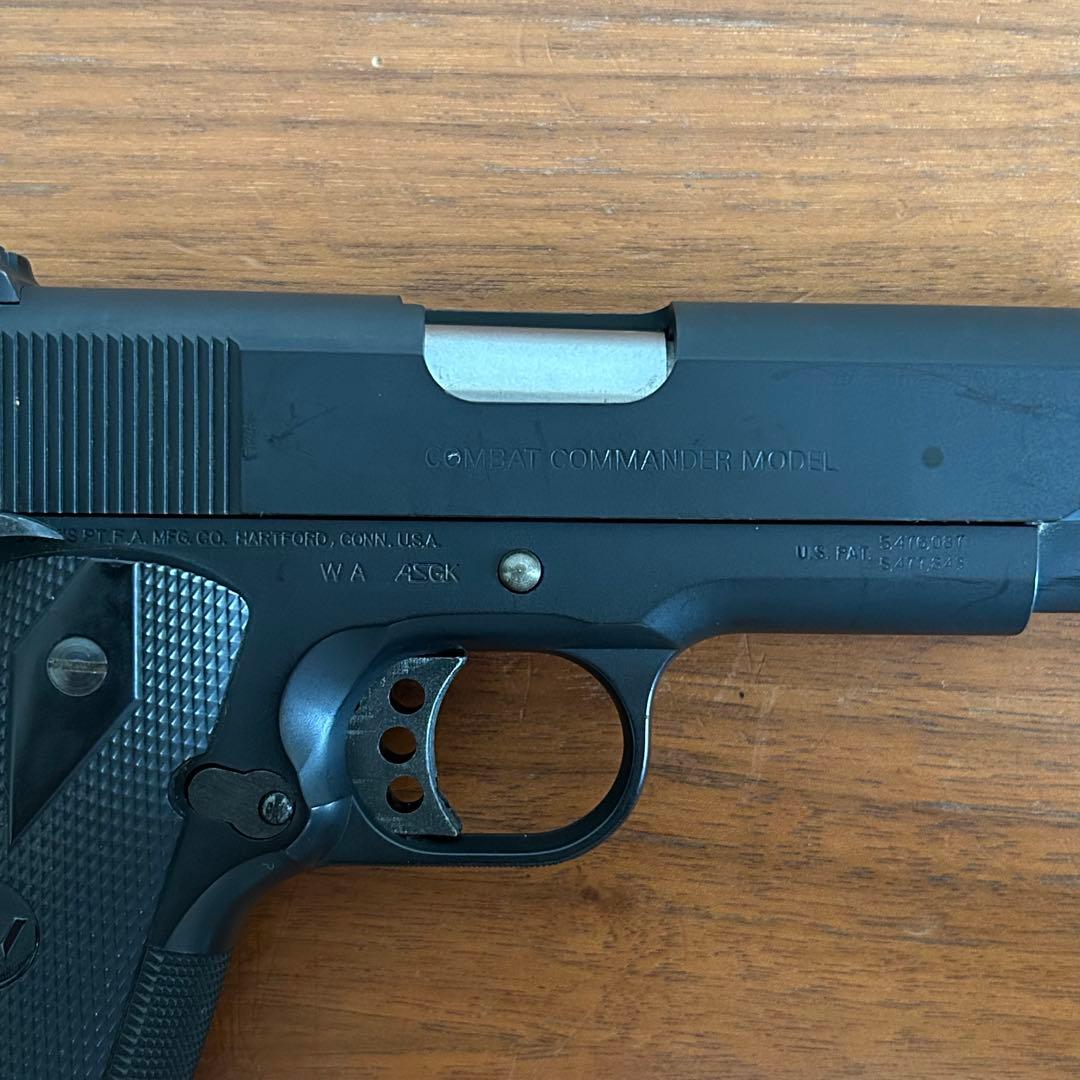 ウエスタンアームズ ガスガン コルトコンバット•コマンダー WA