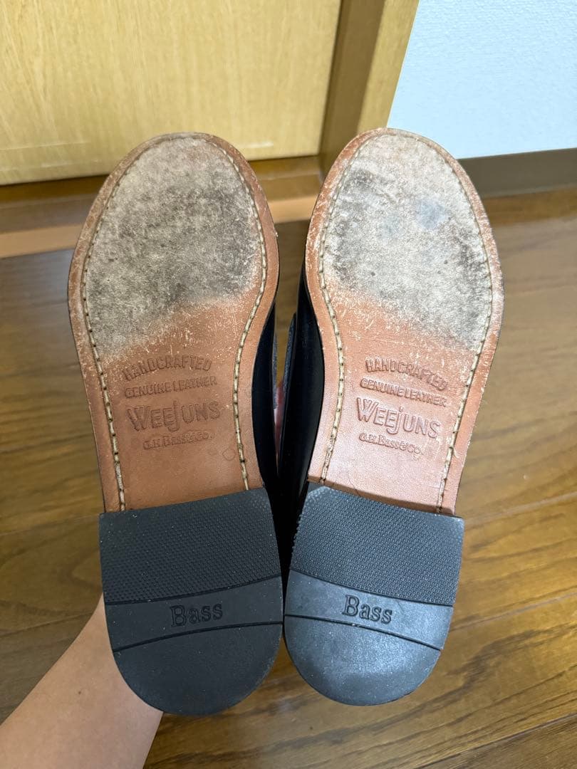 《美品》G.H.BASS Weejuns ローファー　黒