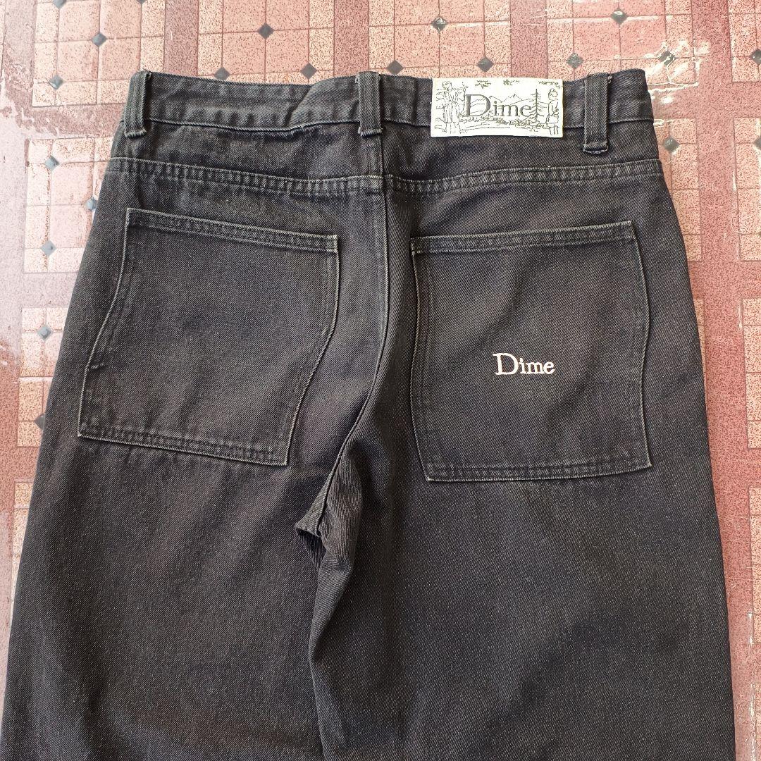 Dime バギーデニム ブラック 正規品 M - メルカリ