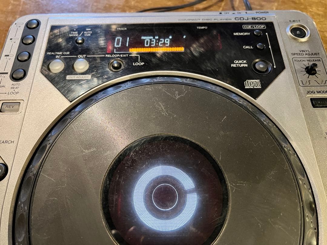 Pioneer CDJ-800 シルバー DJ機材【ジャンク品】 - メルカリ