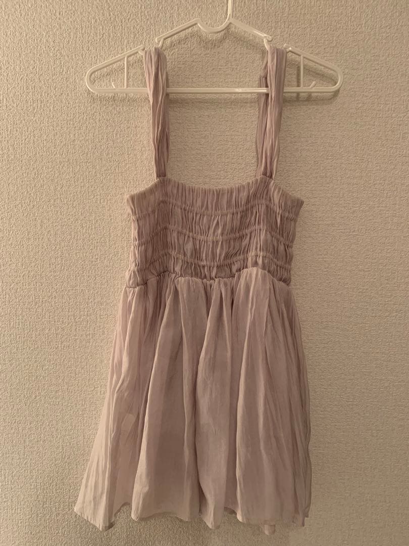 nounless SHEER CRUMPLE LADY TOPS シアートップス