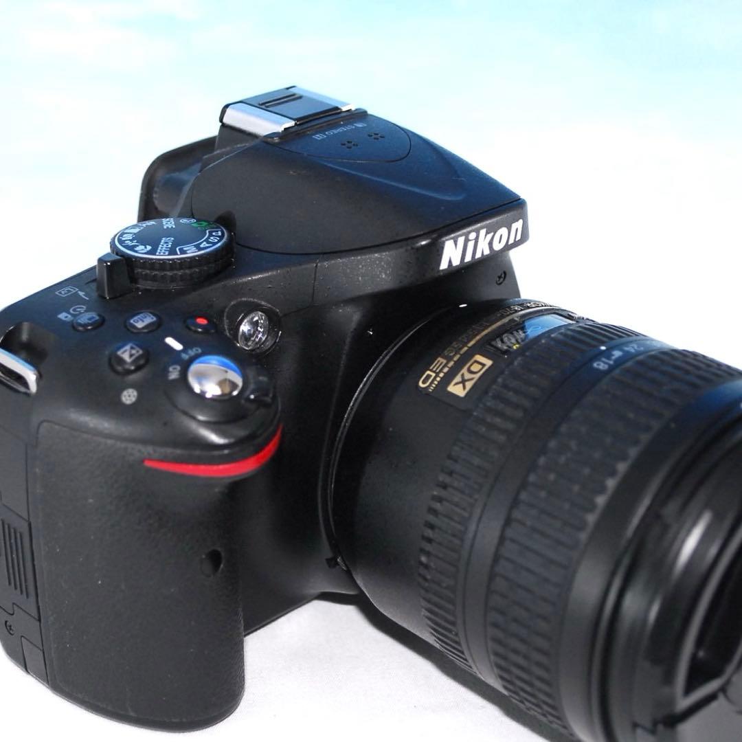 Nikon D5200 レンズキット 18-70mm おまけ多数 即撮影OK - デジタル
