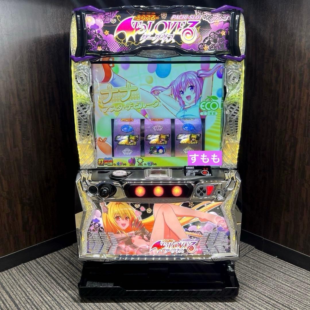 スマスロ「ToLOVEるダークネス・ダークネス(ヤミ)パネル」パチスロ実機