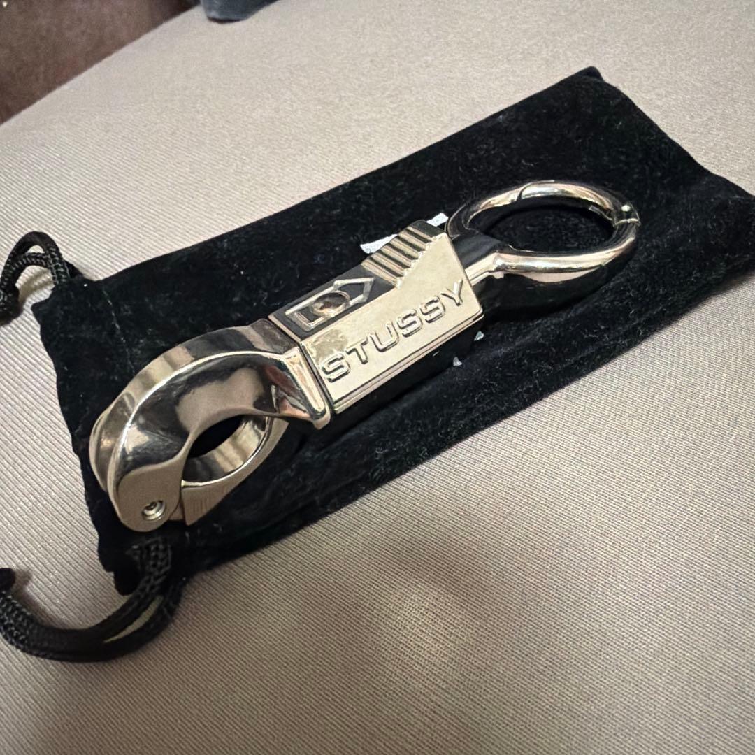 ステューシーstussyカラビナ 楽天市場】ステューシー STUSSY Stussy Keyring カラビナ(stussy