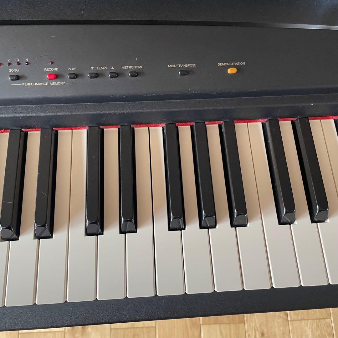 YAMAHA YPP-55 ヤマハ 88鍵 電子ピアノ ブラック - メルカリ