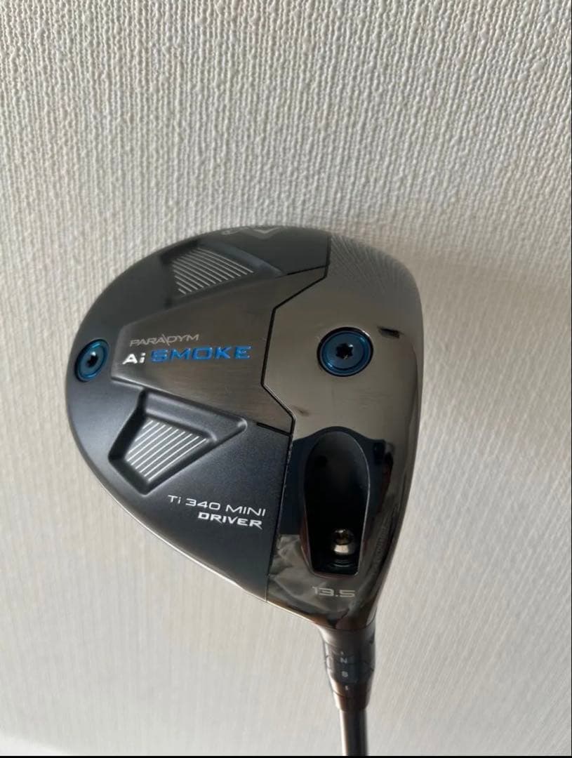 キャロウェイ パラダイム Ai SMOKE Ti340ミニドライバー 13.5° キャロウェイから初のミニドラ「パラダイム Aiスモーク Ti 340 ミニ