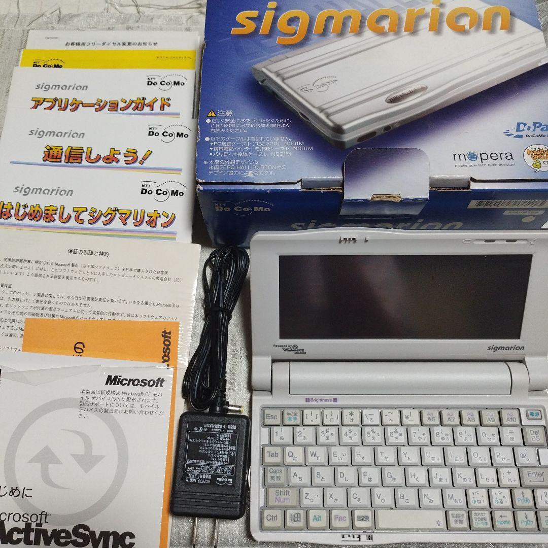 NTT DoCoMo シグマリオン(sigmarion)一式 - メルカリ