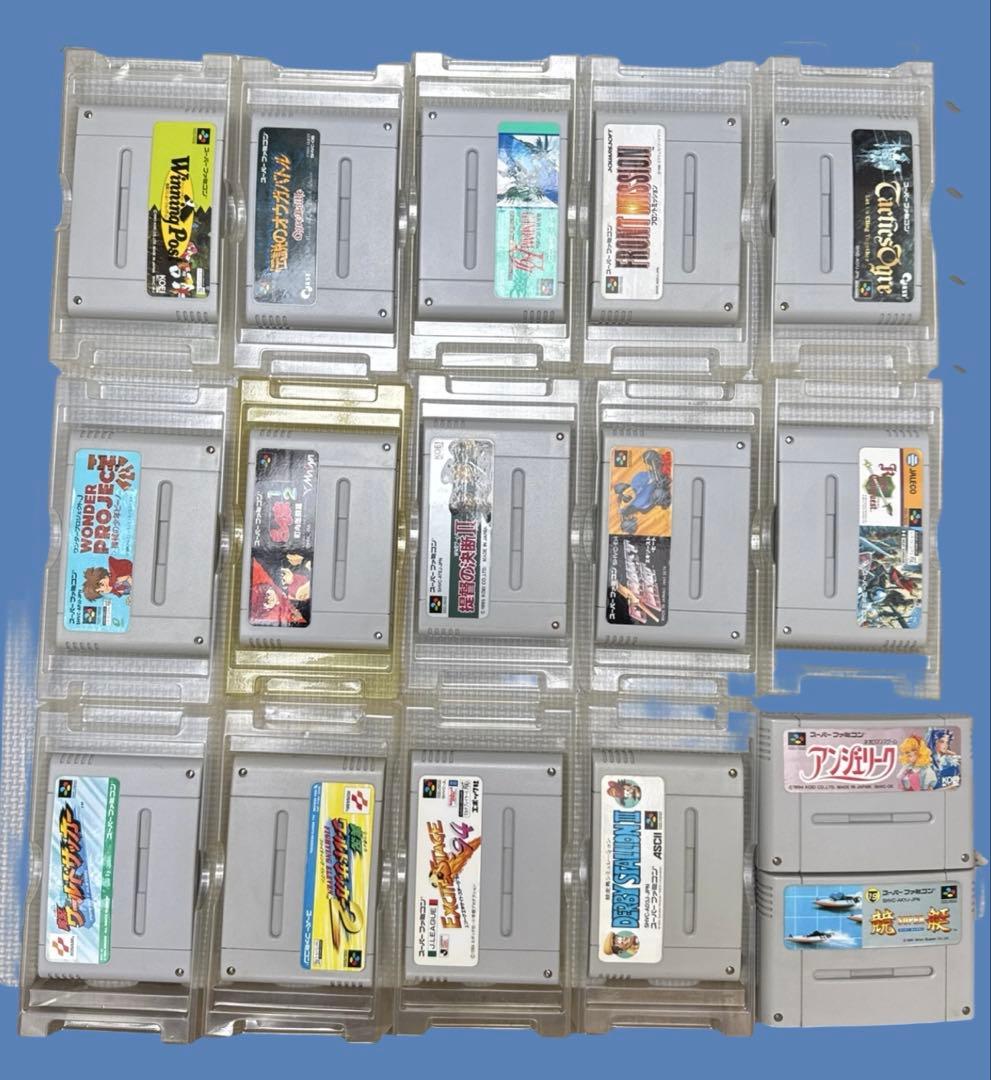 スーパーファミコン・ソフト 16本セット まとめ売り - メルカリ