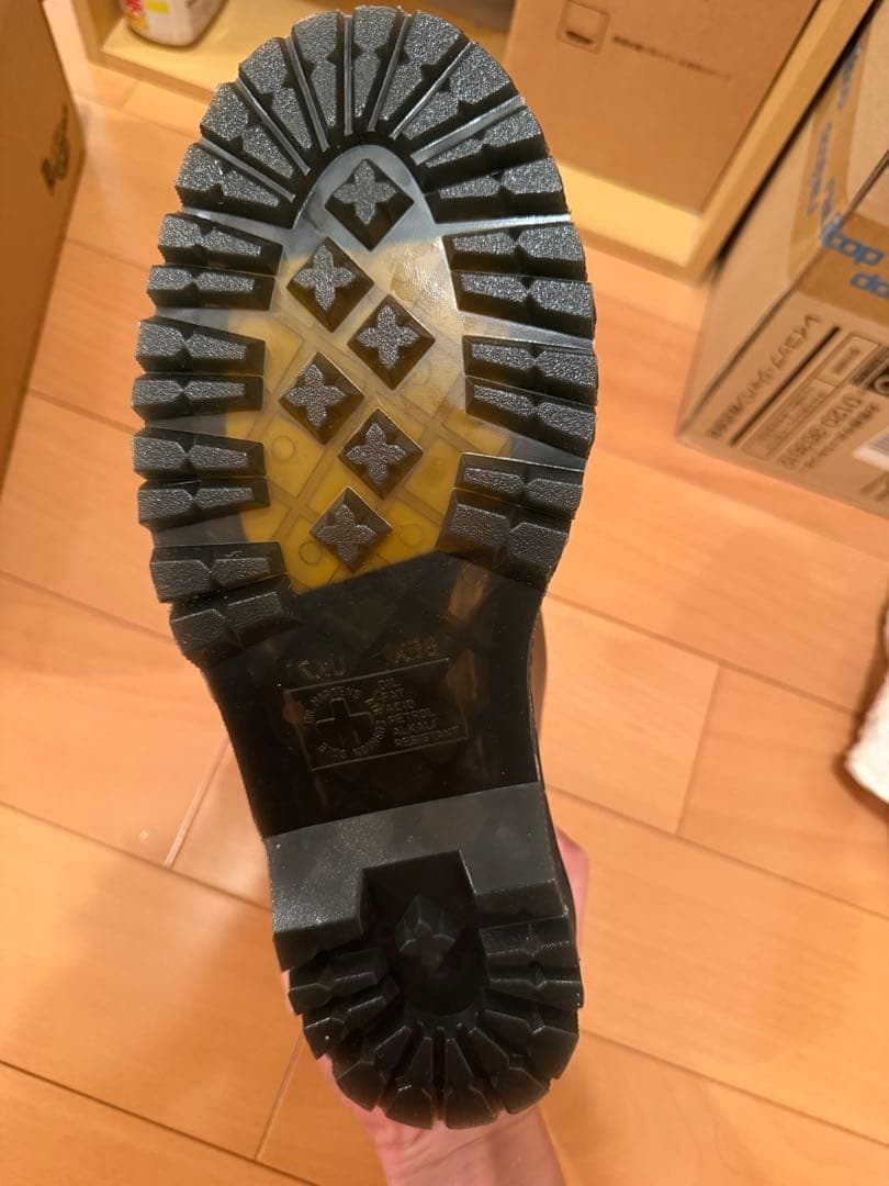 Dr. Martens 1460 BEX LL BLACK8ホール 27.0cm