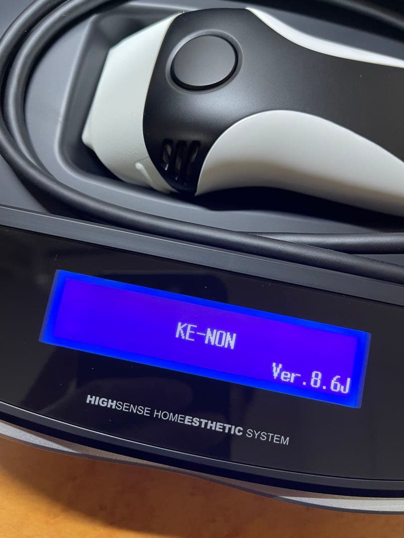 ke-non 脱毛器 Ver 8.6J カートリッジ3つ付き　ほぼ未使用