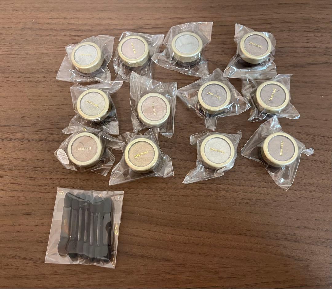【新品未使用】laau nail mirror 12個セット laau nail Mirror Sync Sticker she line -mix size - | 新入荷商品