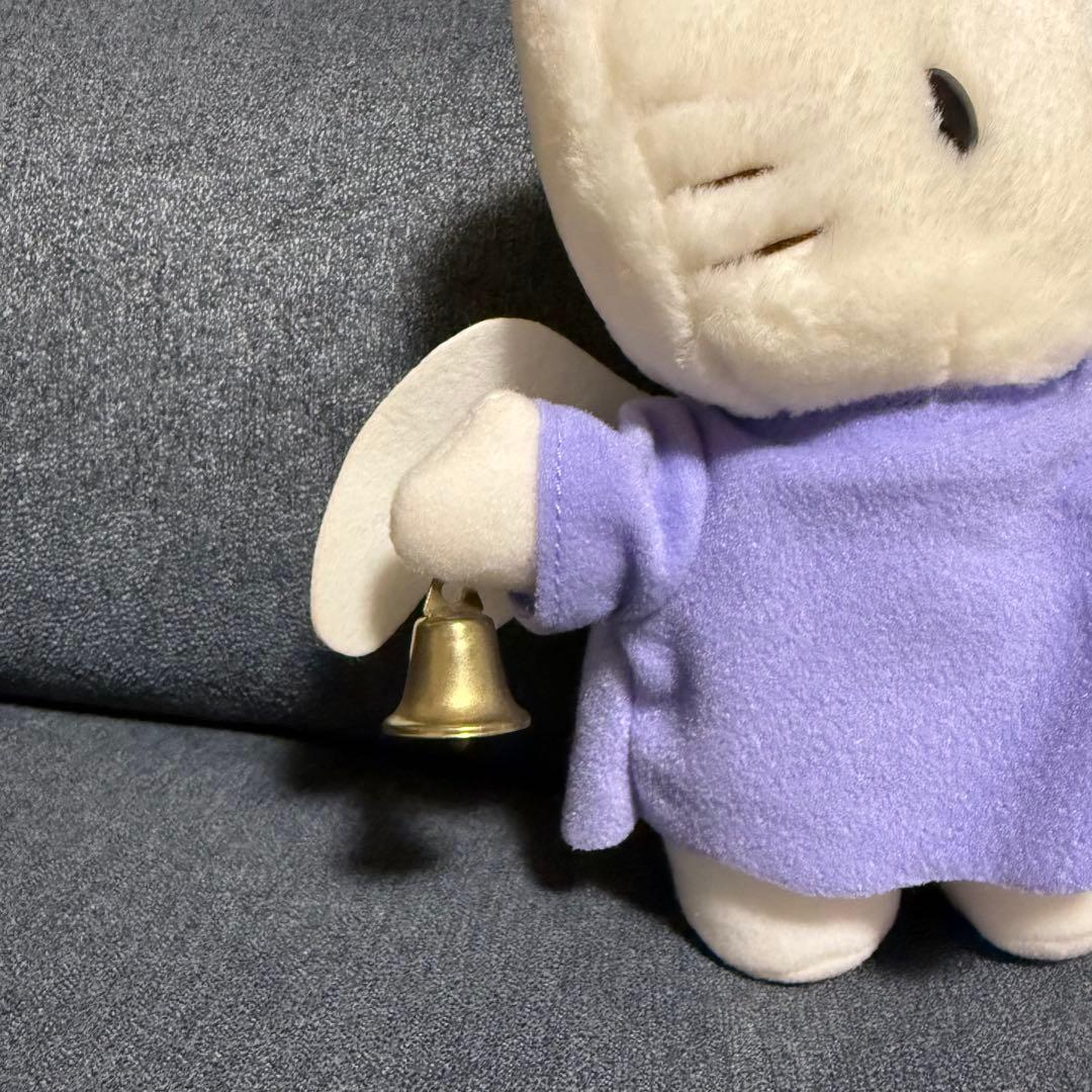 激レア 天使の羽と鈴 エンジェルキティちゃん ぬいぐるみ 非売品