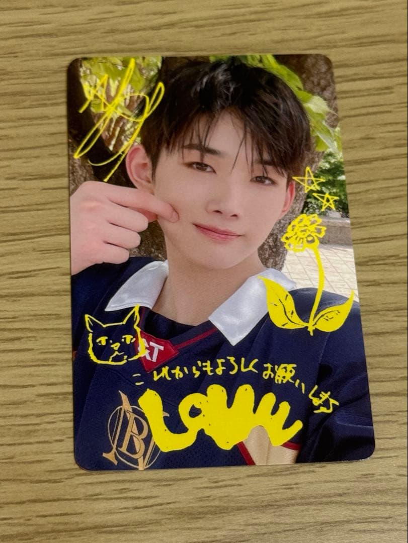 &TEAM JO First Howling:NOW 手書きデコ トレカ - メルカリ