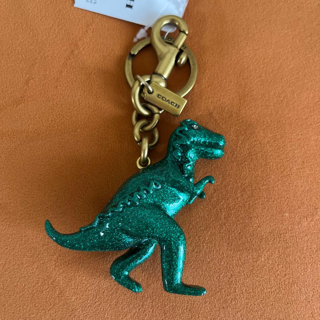 ❤️新品・未使用‼️コーチ 恐竜 キーホルダー バッグチャーム