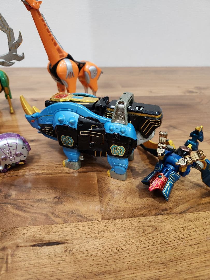 百獣戦隊ガオレンジャー DXロボ 超合金 パワーアニマル 6体セット