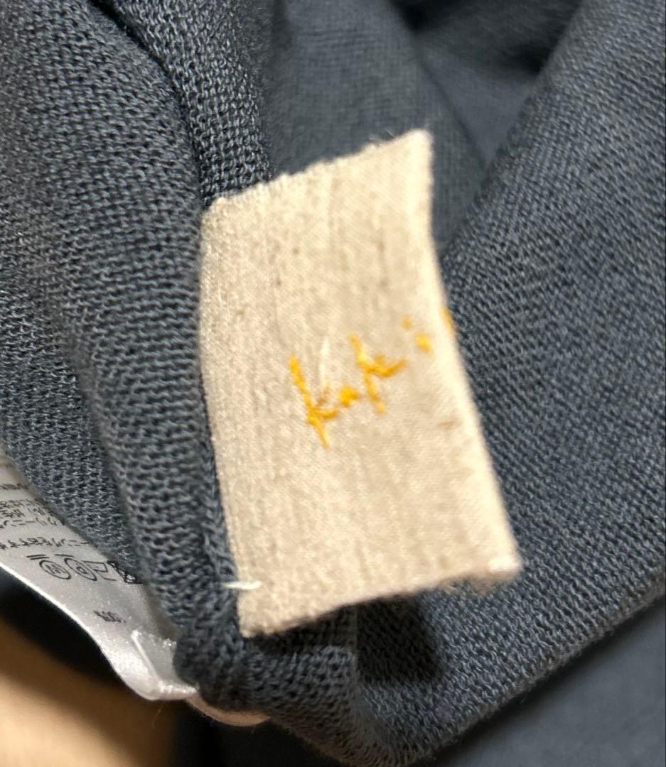 柿乃葉 kakinoha Smooth Turtle Knit Gray 9 - メルカリ