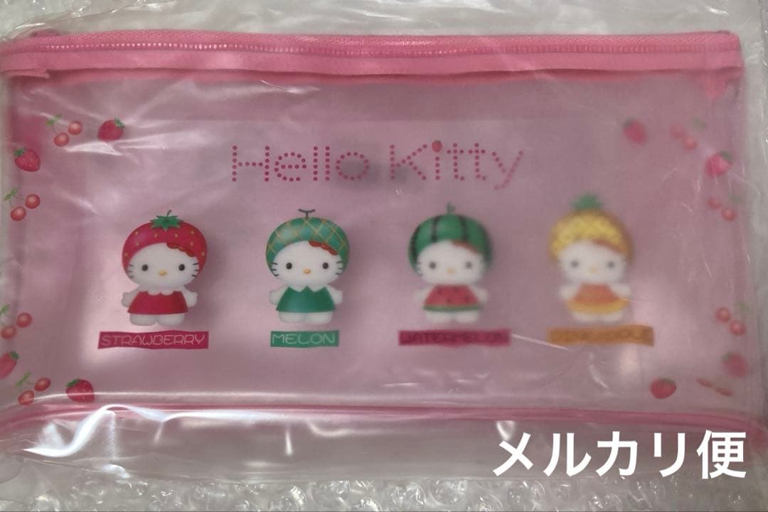 平成レトロ サンリオ キティ 1999年 ペンケース フルーツ 平成レトロ サンリオ1999ハローキティ筆箱 ペンケース キティちゃん