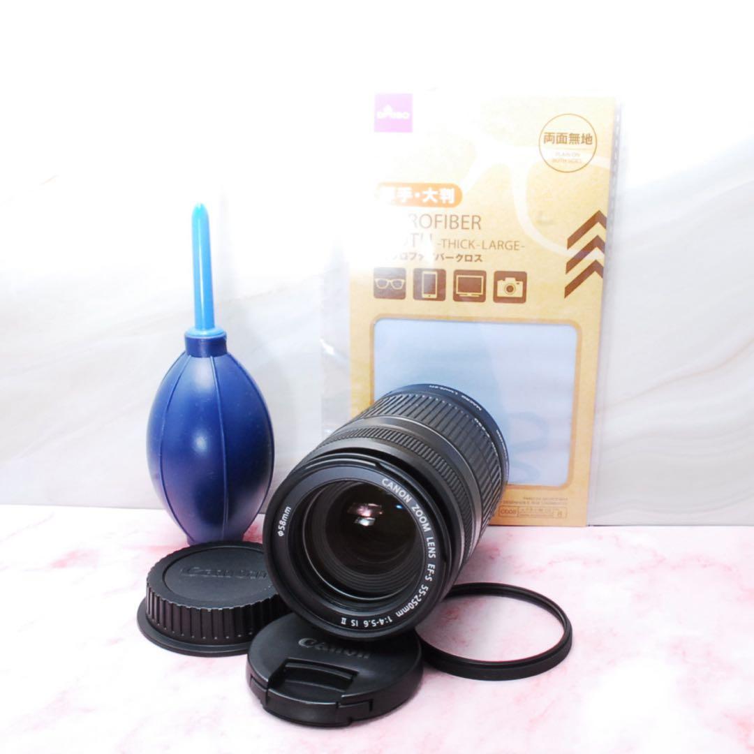 美品❤️Canon EF-S 55-250mm IS II☆望遠レンズ☆ - メルカリ