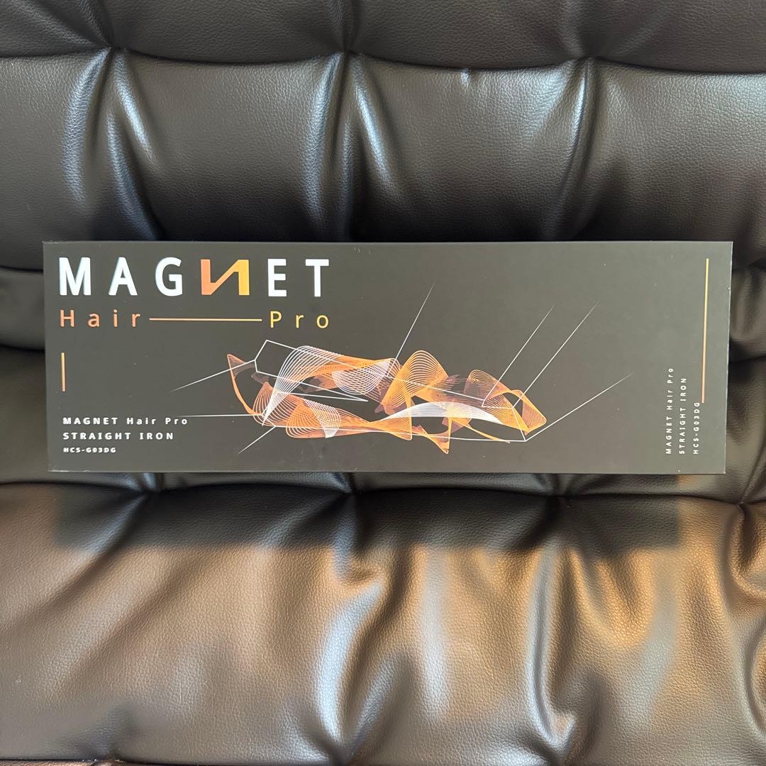 マグネットヘアプロ ストレートアイロン 黒 正規販売店】ホリスティックキュア マグネットヘアプロ ストレート