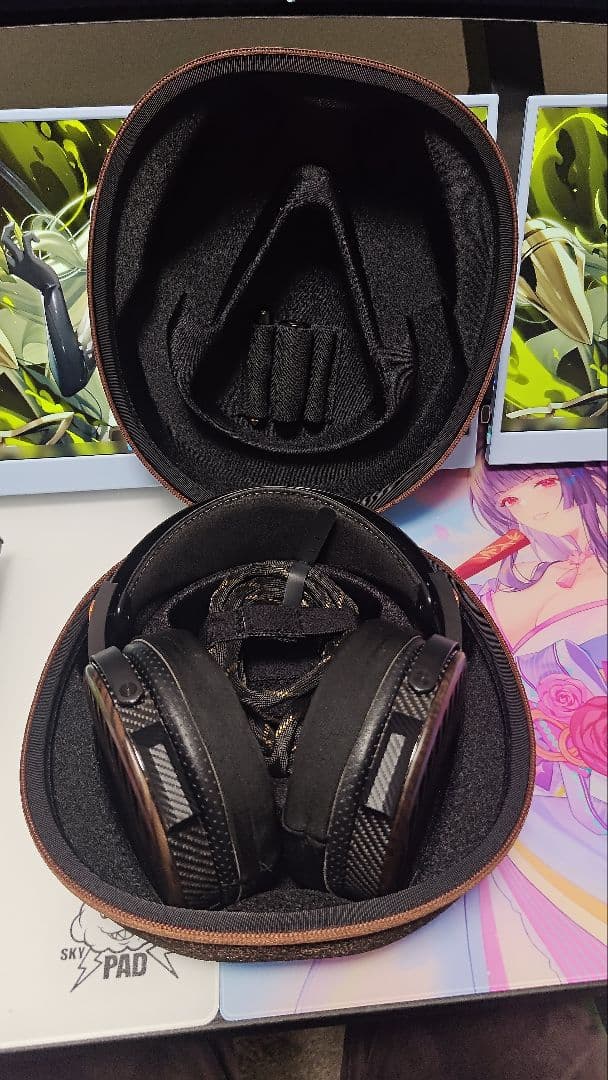 FiiO FT7 オープンバックヘッドフォン キャリングケース付き Amazon.com: FiiO FT7 Headphones Open-Back Planar 106mm Planar