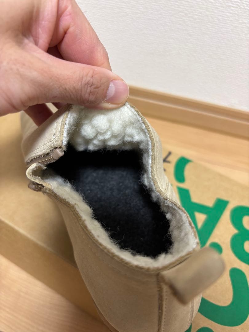 新品　BAR ベアー　ドイツ製　24.5cm 内ボアサイドファスナー