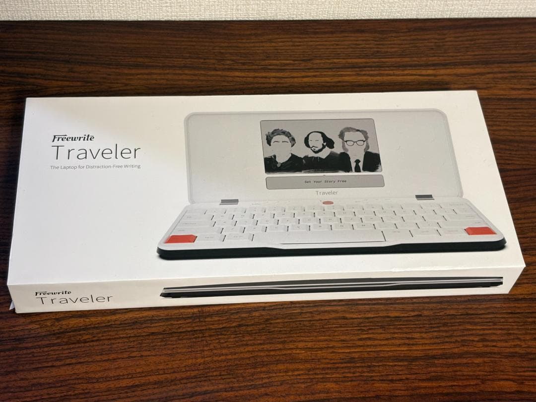 その他ノートPC本体 Freewrite traveler Traveler｜集中して執筆作業ができるEインクディスプレイ搭載ノートPC