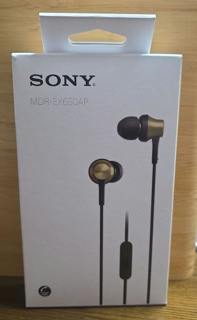 SONY MDR-EX650AP 有線イヤホン - メルカリ