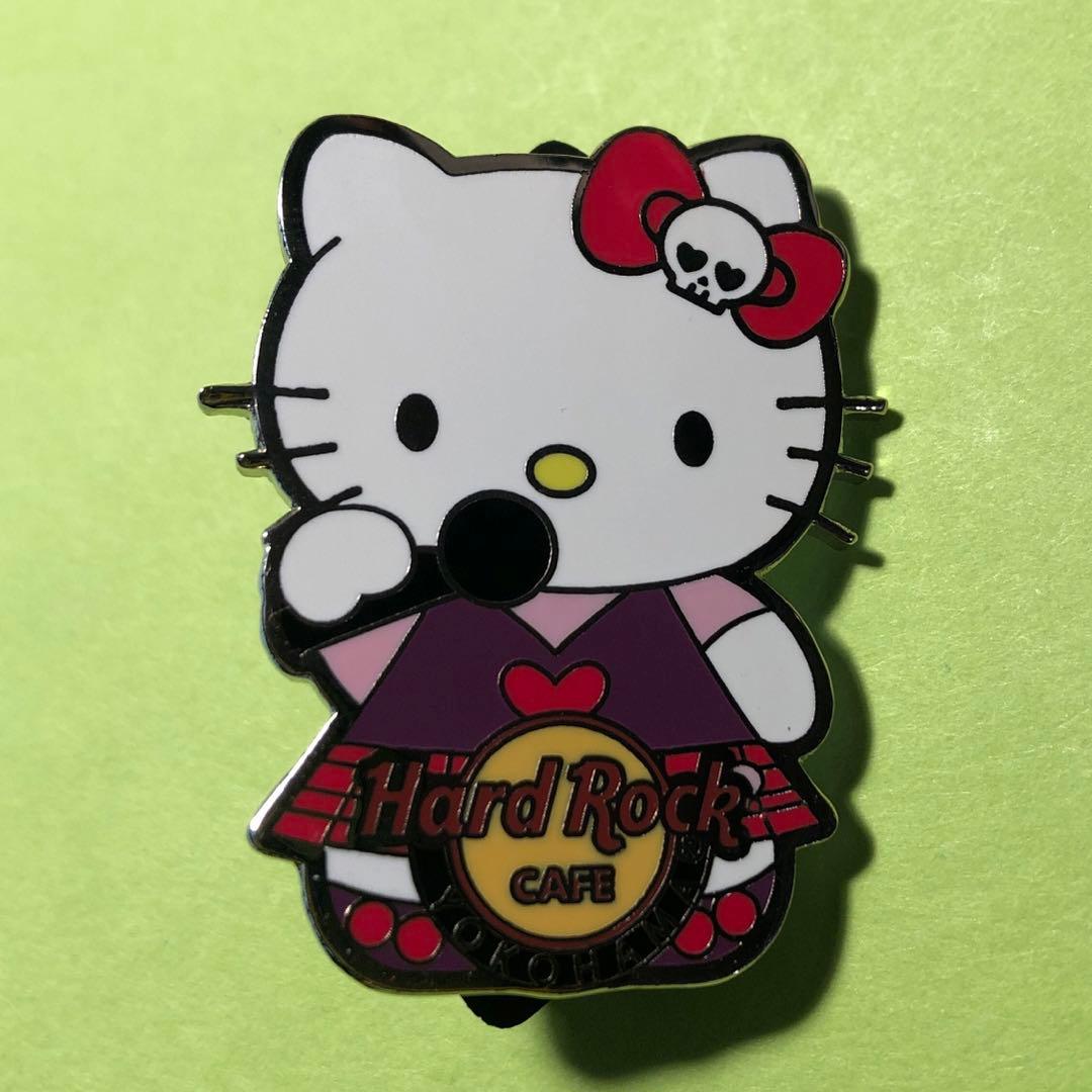 ハードロックカフェ キティちゃん ピンバッジ - メルカリ