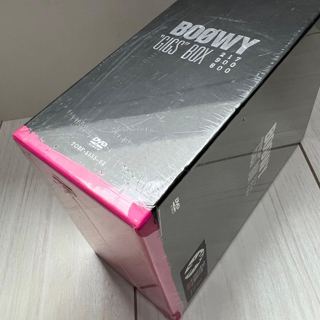 新品未開封】“GIGS”BOX BOφWY BO∅WY BOOWY DVD - メルカリ