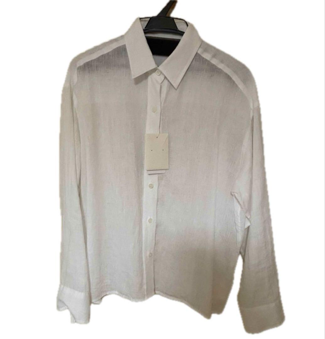 本日限定価格】タグ付き2025Deuxieme Classe リネンシャツ白 - メルカリ