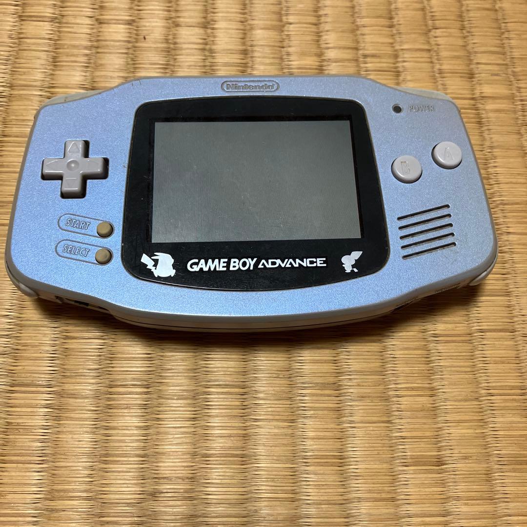 希少 作動確認済み ゲームボーイアドバンス スイクンブルー ポケモン