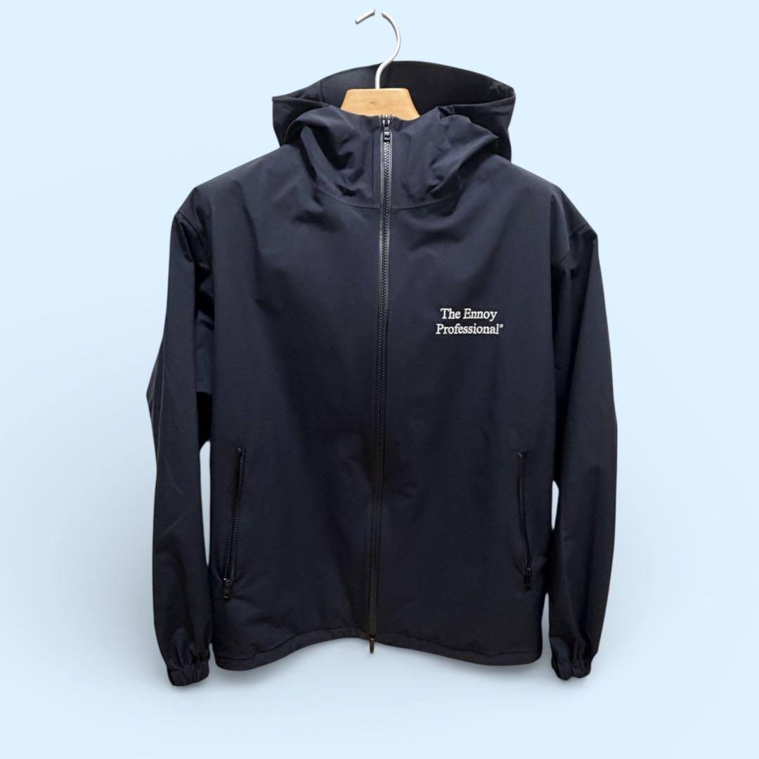 エンノイ・3LAYER SHELL HOODIE（黒Mサイズ） - メルカリ