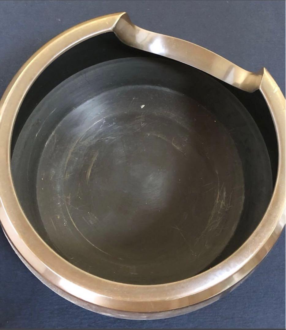 割引❗️《R》茶道具 唐銅風炉 野々田式炭型電熱器 底瓦　250911H5