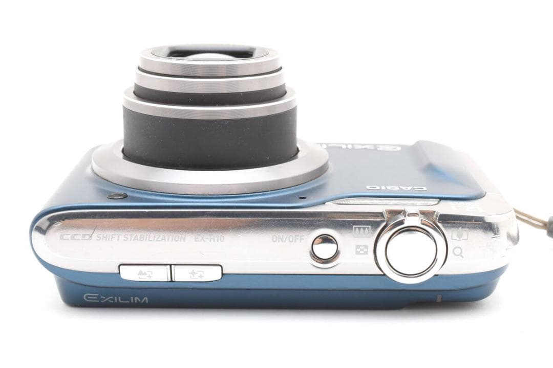 カシオ CASIO EXILIM EX-H10 ブルー ＃A424 - メルカリ