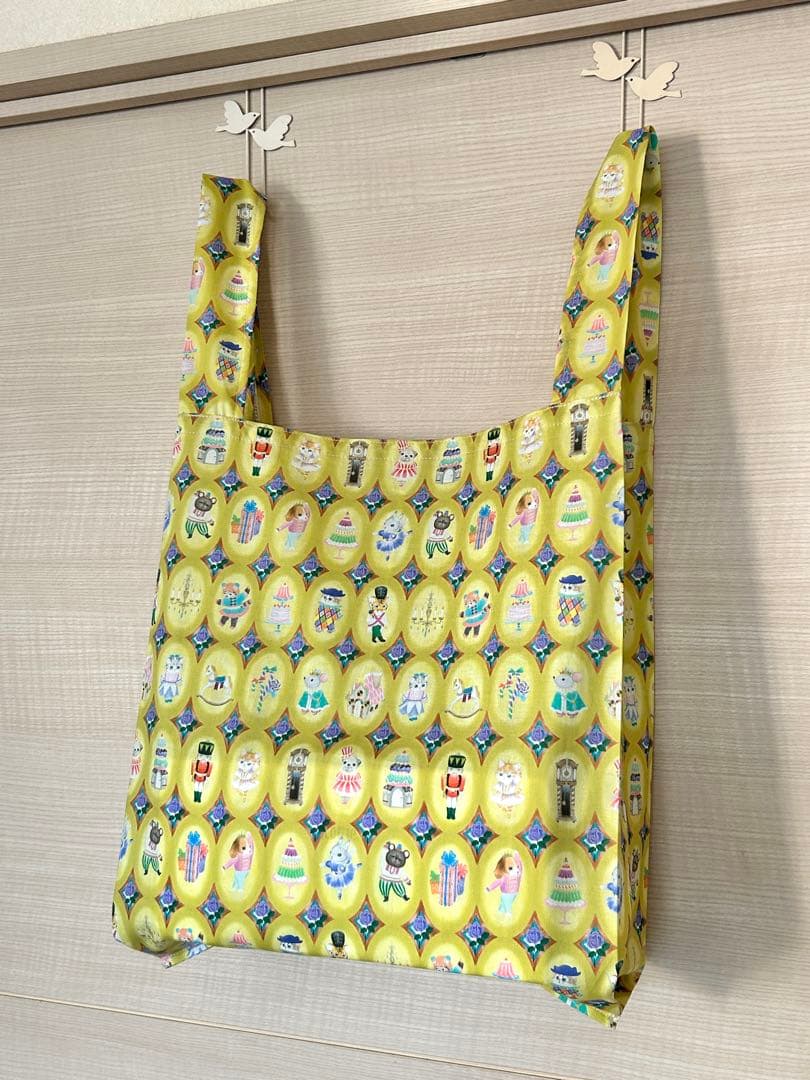 さくら⭐️様専用☆22fabric生地使用☆レジ袋型マイバッグ
