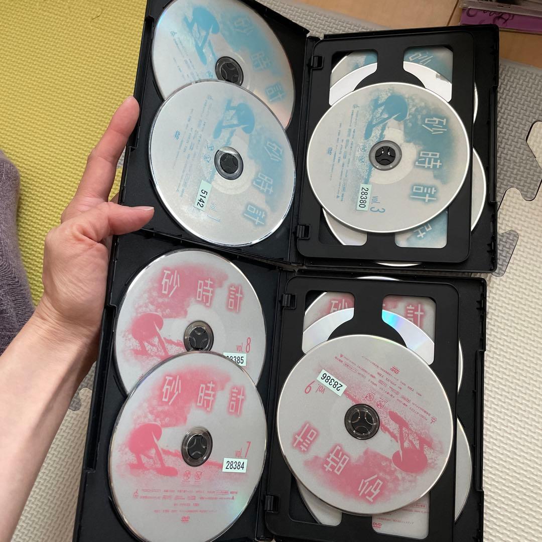 テレビドラマ【砂時計】全１２巻 レンタル版DVD(日本国内正規品) 全巻セット