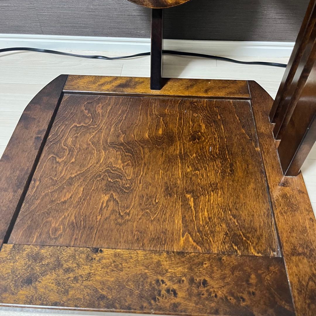 希少 星野民藝 座椅子 二脚セット 民芸家具 無垢材 和家具