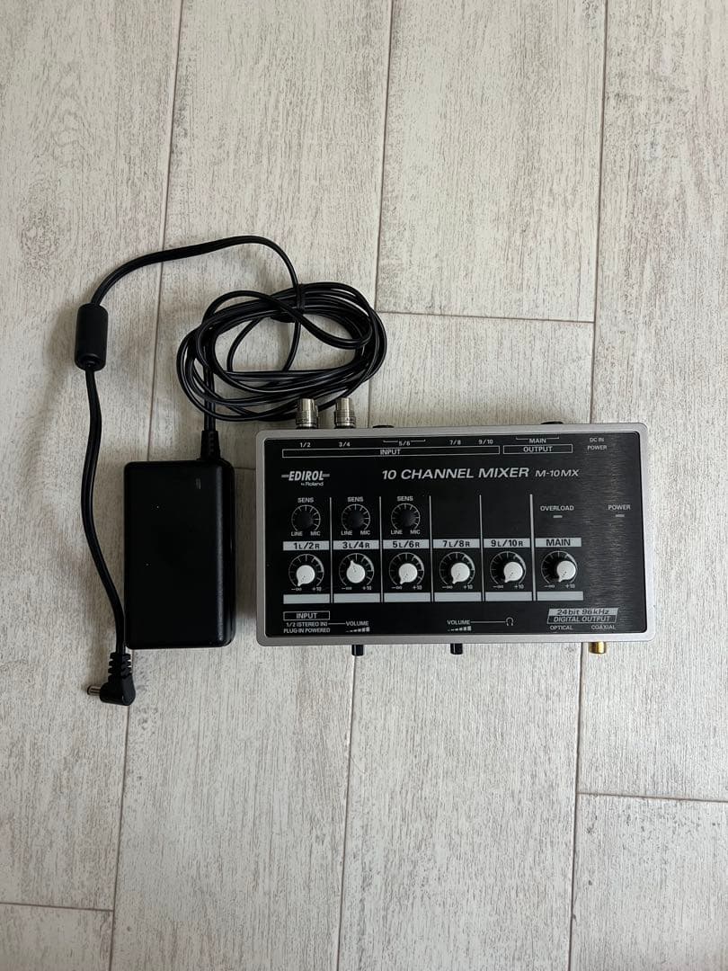 【最終価格】EDIROL 10チャンネルミキサー M-10MX Amazon | Roland 10チャンネル・ステレオ・ミキサー M-10MX | ミキサー