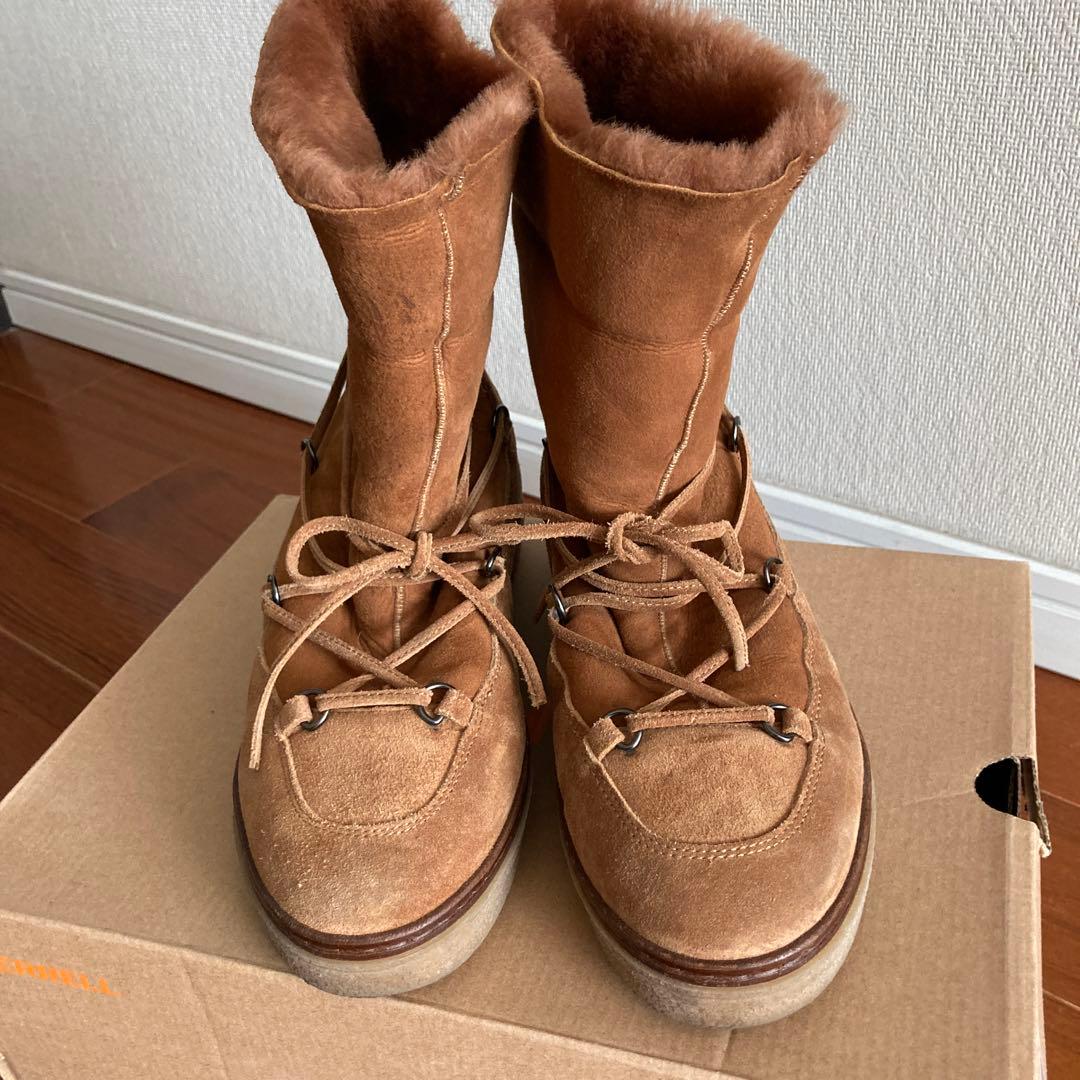 マックスマーラ weekend 2way ムートンブーツ 37 24cm MAXMARA WEEKEND LINE（マックスマーラウィークエンドライン） WEEKEND